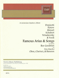 Opera Trios Sheet Music by Goodman