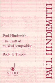 The Craft of Musical Composition Band 1 Sheet Music by Paul Hindemith