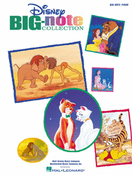 Disney Big-Note Collection - Easy Piano Sheet Music by Various