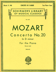 Piano Concerto No. 20 In D Minor