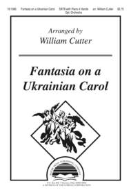 Fantasia on a Ukrainian Carol Sheet Music by William Cutter