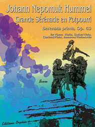 Grande Serenade En Potpourri Sheet Music by Johann Hummel