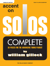 Accent on Solos - Complete Sheet Music by William L. Gillock