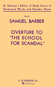 Overture to The School for Scandal