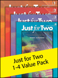 Just for Two Books 1-4 (Value Pack) Sheet Music by Dennis Alexander