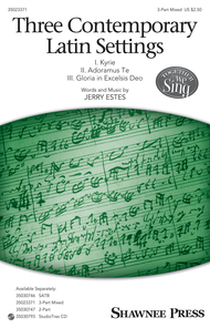 Three Contemporary Latin Settings Sheet Music by Jerry Estes