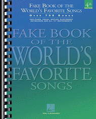 Fake Book Of The World's Favorite Songs - C Instruments - 4th Edition Sheet Music by Various