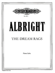 The Dream Rags Sheet Music by William Albright
