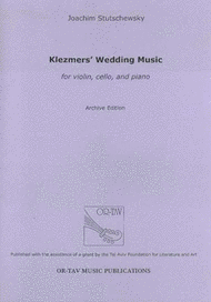 Klezmers' Wedding Music Sheet Music by Joachim Stutschewsky
