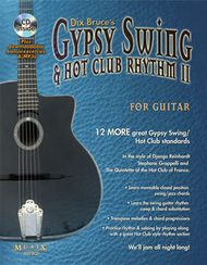 Gypsy Swing & Hot Club Rhythm II for Guitar Sheet Music by Dix Bruce