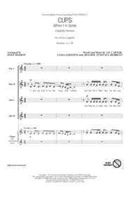 Cups (When I'm Gone) (Campfire Version) (from Pitch Perfect 2) (arr. Deke Sharon) Sheet Music by A.P. Carter