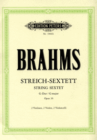 String Sextet in G Op. 36 Sheet Music by Johannes Brahms