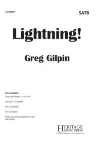 Lightning! Sheet Music by Greg Gilpin