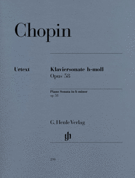 Piano Sonata B minor op. 58 Sheet Music by Frederic Chopin