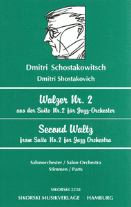 Second Waltz (from Jazz Suite No. 2) Sheet Music by Dmitri Shostakovich