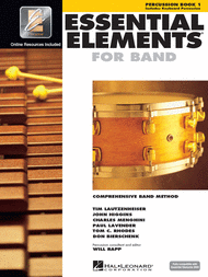 Essential Elements for Band - Percussion/Keyboard Percussion Book 1 with EEi Sheet Music by Various