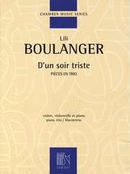 D'un soir triste Sheet Music by Juliette Marie Olga (Lili) Boulanger