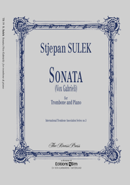 Sonata (Vox Gabrieli) Sheet Music by Stjepan Sulek