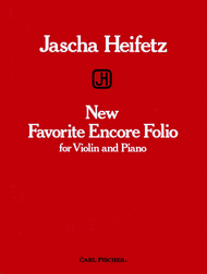 New Favorite Encore Folio Sheet Music by Jean Rameau