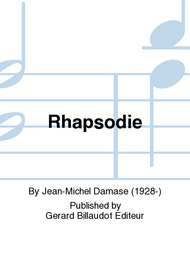 Rhapsodie Sheet Music by Jean Damase