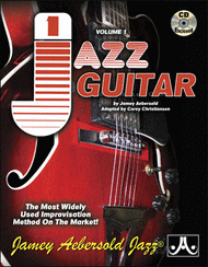 Volume 1 For Guitar - How To Play Jazz & Improvise Sheet Music by Jamey Aebersold