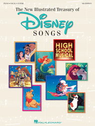New Illustrated Treasury of Disney Songs - 6th Edition Sheet Music by Various
