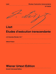 Etudes d'execution transcendante Sheet Music by Franz Liszt