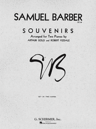 Souvenirs - Piano Duet Sheet Music by Samuel Barber