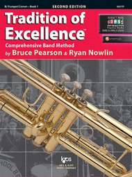 Tradition of Excellence Book 1 - Bb Trumpet/Cornet Sheet Music by Bruce Pearson