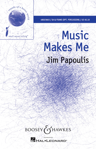 Music Makes Me Sheet Music by Jim Papoulis