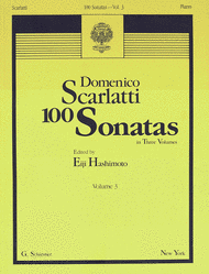 100 Sonatas - Volume 3 - Sonata 68 to Sonata 100 Sheet Music by Domenico Scarlatti