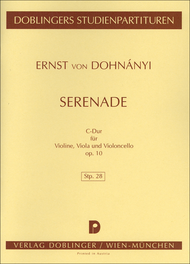 Serenade op. 10 Sheet Music by Ernst Von Dohnanyi