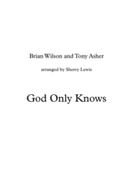 God Only Knows STRING QUARTET (for string quartet) Sheet Music by The Beach Boys