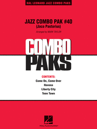 Jazz Combo Pak #40 (Jaco Pastorius) Sheet Music by Jaco Pastorius