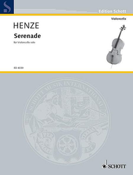 Serenade Sheet Music by Hans Werner Henze