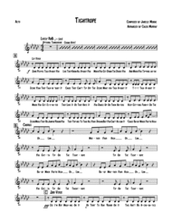Tightrope Sheet Music by Nathaniel Irvin III