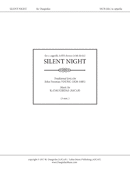 Silent Night - Reimagined. (SATB-div) Sheet Music by Kc Daugirdas (ASCAP)
