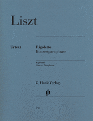 Rigoletto - Concert Paraphrase Sheet Music by Franz Liszt