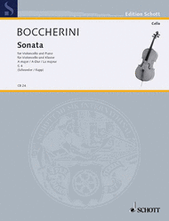 Sonata A Major G 4 Sheet Music by Luigi Boccherini