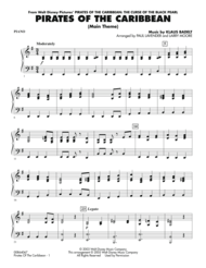 Pirates Of The Caribbean (Main Theme) - Piano Sheet Music by Klaus Badelt