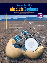 Drums for the Absolute Beginner Sheet Music by Pete Sweeney