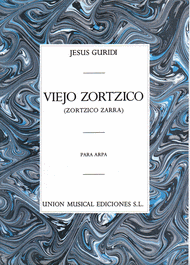 Viejo Zortzico For Harp Sheet Music by Jesus Guridi