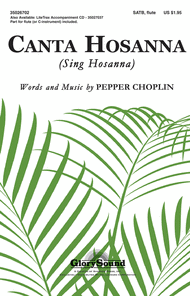 Canta Hosanna Sheet Music by Pepper Choplin