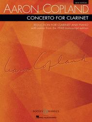 Concerto for Clarinet and String Orchestra with harp and piano Sheet Music by Aaron Copland