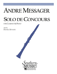 Solo De Concours Sheet Music by Andre-Charles Messager