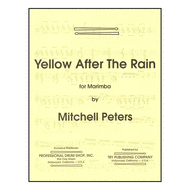 Yellow After The Rain Sheet Music by Mitchell Peters