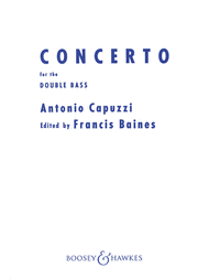 Double Bass Concerto in F Sheet Music by Antonio Capuzzi