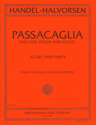Passacaglia - Duo for Violin and Cello (score & parts) Sheet Music by George Frideric Handel
