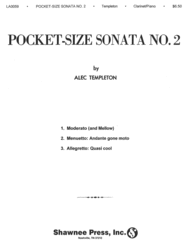 Pocket Size Sonata No. 2 Sheet Music by Alec Templeton