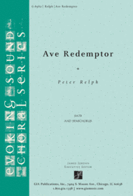 Ave Redemptor Sheet Music by Peter Relph